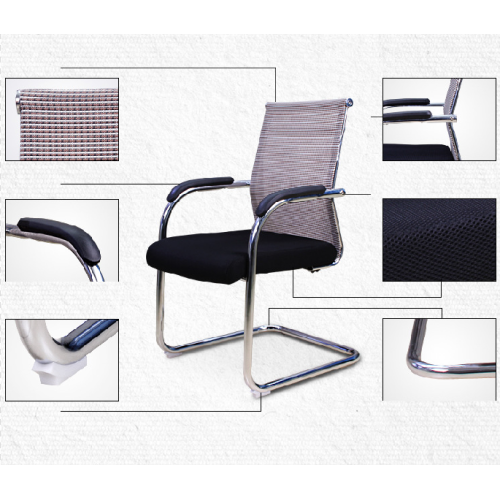 Prix ​​de gros Été confortable Chaise moderne en maille pivotante
